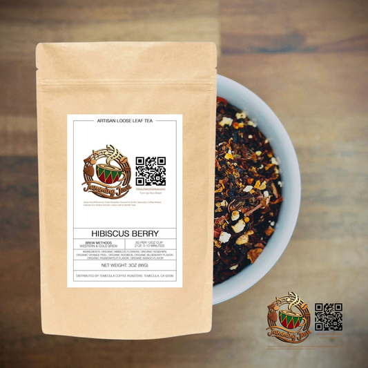 jamming java hibiscus berry tea bag